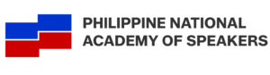 philippine national academy of speakers logo header